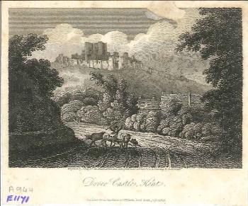 print of Dover Castle.