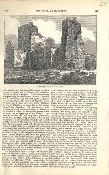 print of the church at Dover castle