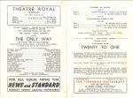 Chatham Theatre Royal programme