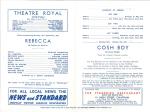 Chatham Theatre Royal programme
