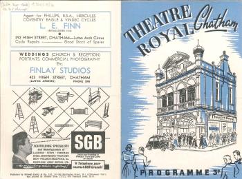 Chatham Theatre Royal programme
