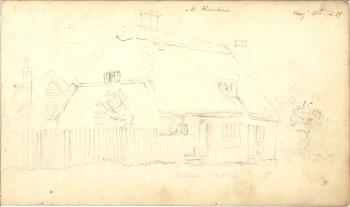 pencil drawing of Rainham