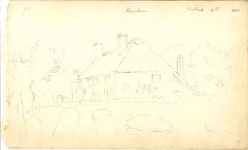 pencil drawing of Rainham
