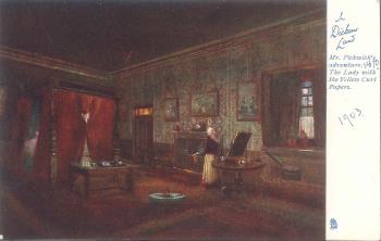 Great White Horse Inn, Ipswich postcard