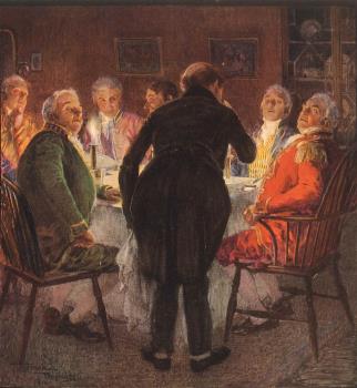 lithograph from Pickwick Papers