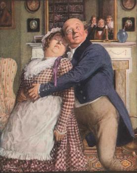 lithograph from Pickwick Papers