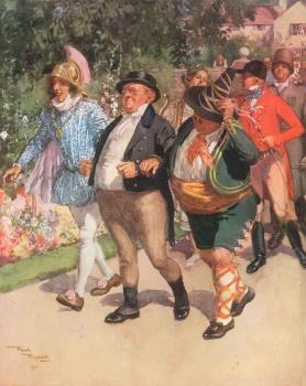 lithograph from Pickwick Papers