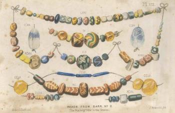 print of Anglo-Saxon objects