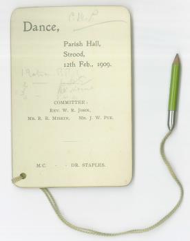 dance card