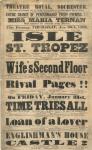 poster, Theatre Royal, Rochester