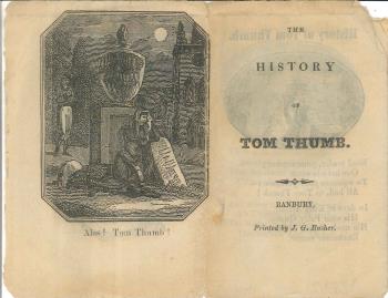 booklet, 'The History of Tom Thumb'