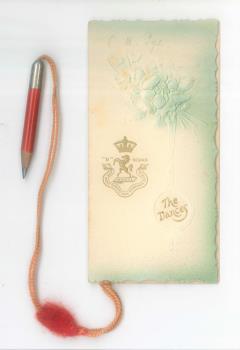 dance card