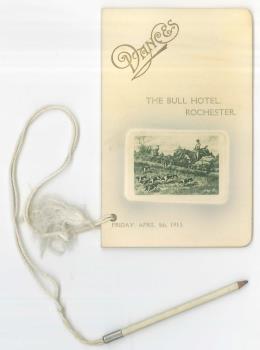 dance card