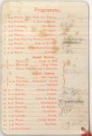 dance card