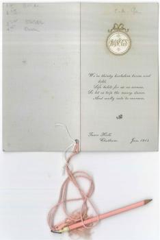 dance card