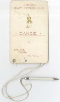 dance card
