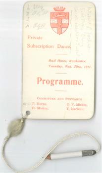 dance card