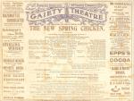 theatre programme