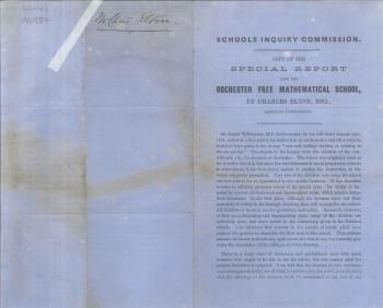 Mathematical School special report