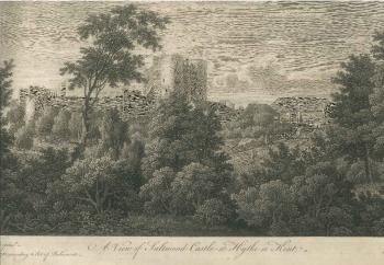 print of Saltwood castle