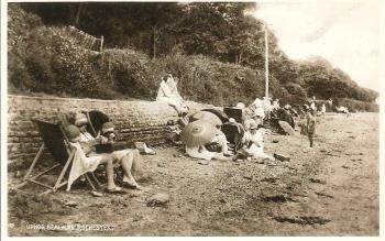postcard photo of Upnor