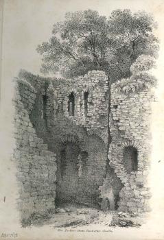 print of Rochester Castle postern