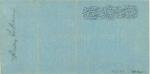 bank cheque signed by Charles Dickens