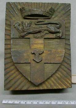 Rochester City Arms plaque