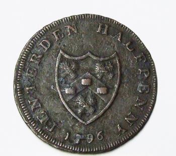 halfpenny token