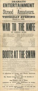 playbill, Strood Amateurs