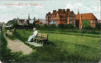 Folkestone Convalescent Home postcard
