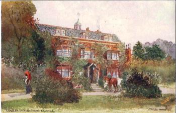 Gad's Hill House postcard