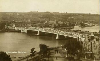 1914 Rochester bridge postcard