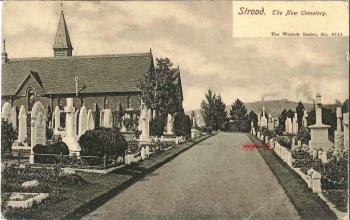 Strood cemetery postcard