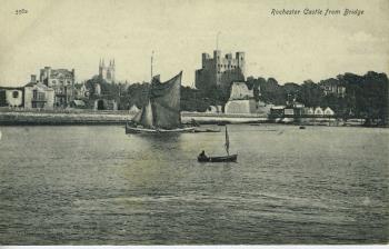 Rochester esplanade postcard