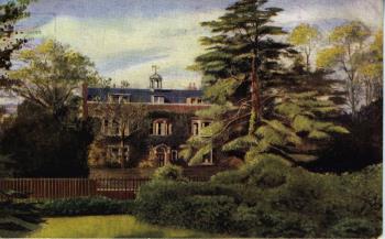 Gad's Hill Place postcard