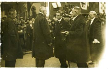 postcard of the opening of Watling Street