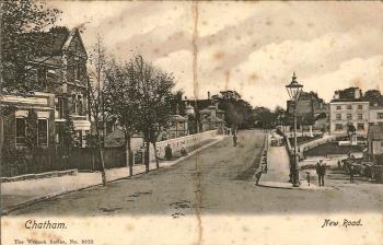 New Road Chatham postcard