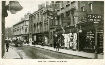 Chatham High Street postcard