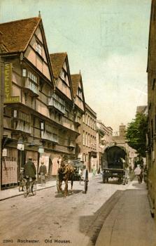 Rochester High Street postcard