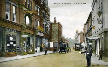 Chatham High Street postcard