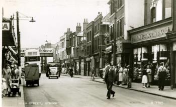 High Street Strood postcard