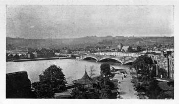 Rochester bridge postcard