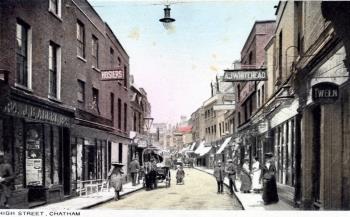 Chatham High Street postcard
