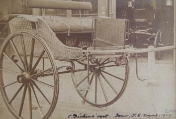 photograph of Charles Dickens' gig