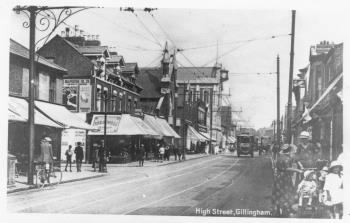 Gillingham High Street postcard
