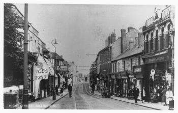 Gillingham High Street postcard