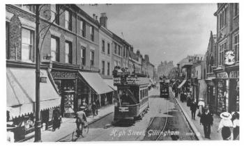 Gillingham High Street postcard