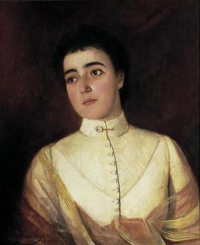 oil painting of the first Mrs Spencelayh