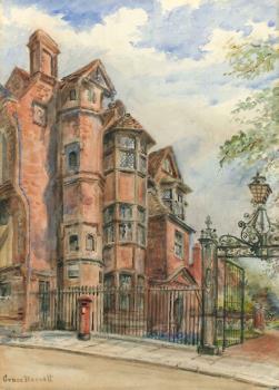 watercolour of Eastgate House